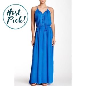 BeBop | Crocheted Front Maxi Dress